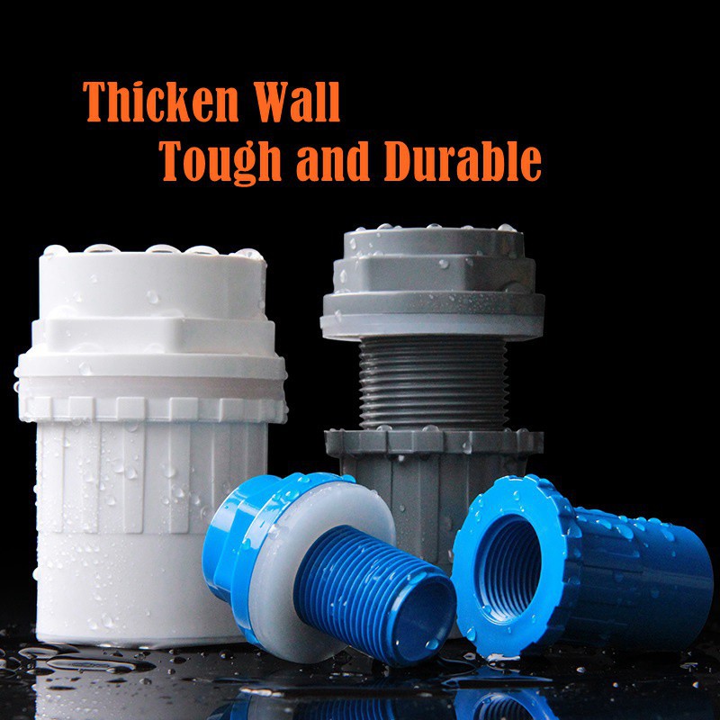 Đầu nối ống nước kích thước 20mm - 50mm chuyên dụng cho bể cá cảnh