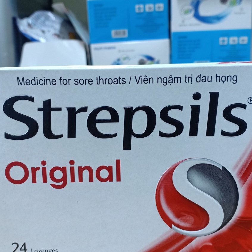 Viên Ngậm Ho Strepsils