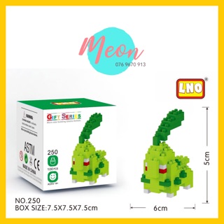 Mini Block | Đồ chơi xếp hình | - pikachu Size S - (135+pcs)