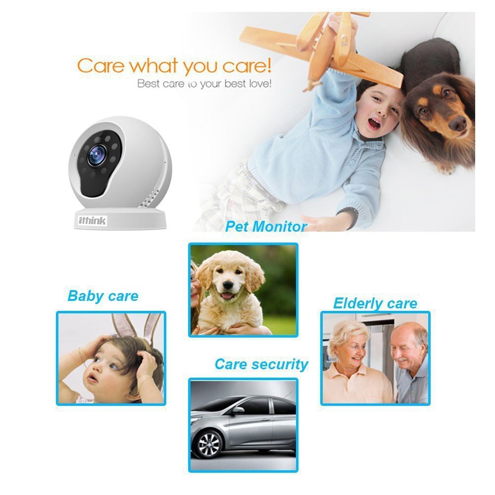 Camera Wifi không dây quan sát chất lượng cao iThink Handview Q2 - Hàng Chính Hãng