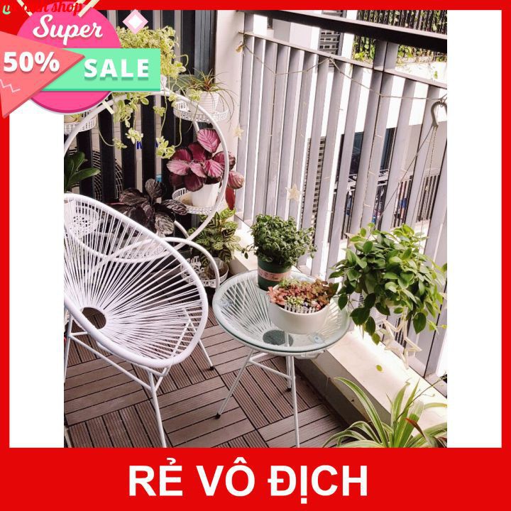 [SIÊU SỐC] Miếng nhựa lót sàn ban công  XẢ KHO  trang trí ban công cực đẹp