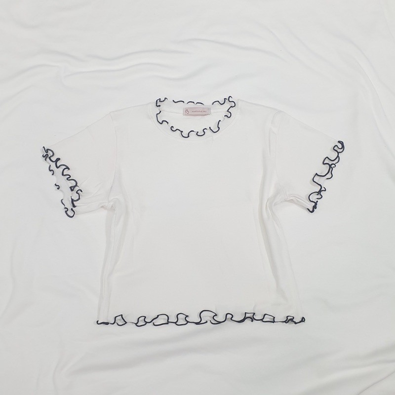 ÁO BODY CỔ TRÒN CUỐN BIÊN DÁNG SANG