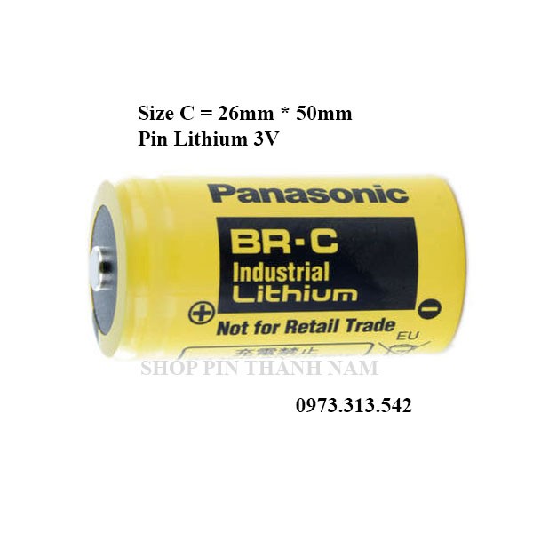 Pin BR-C Panasonic 3V pin nuôi nguồn PLC