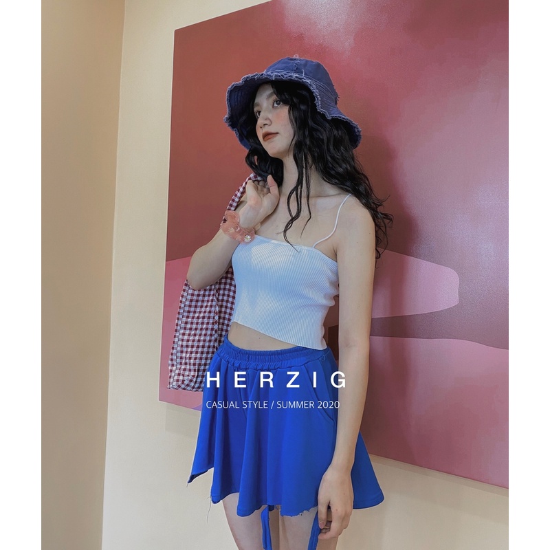 Áo Hai Dây Sợi Bún - áo 2 dây ngang