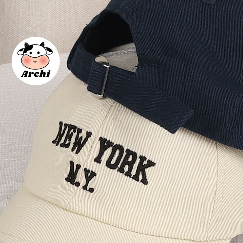 Mũ lưỡi trai New York chất liệu vải kaki cao cấp, form mềm, phong cách nón lưỡi trai thời trang