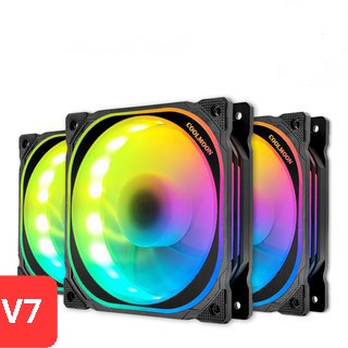 QUẠT LED - FAN LED MÁY TÍNH CASE RGB SIÊU ĐẸP,ẢO MA CANADA