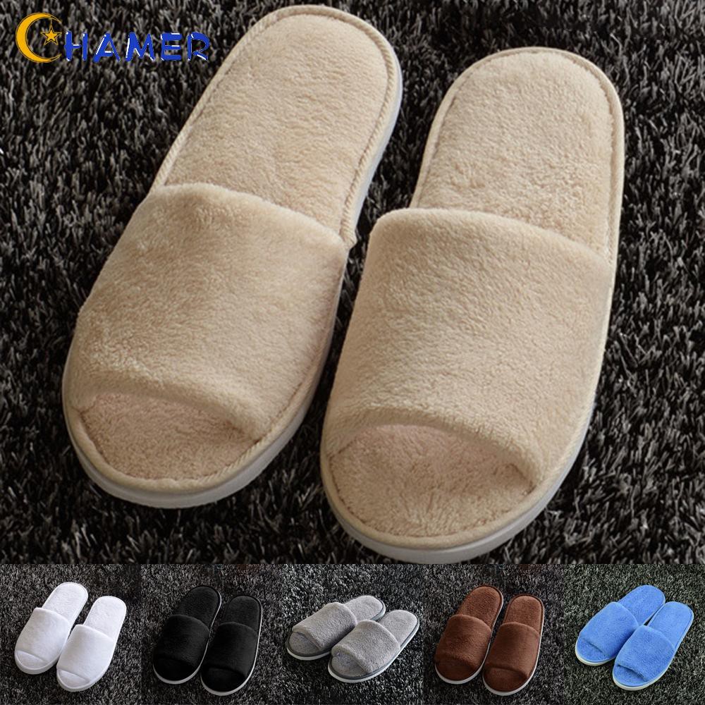 Slippers Shoes Coral Velvet Travel Non-Slip Unisex Slippers Sandal Home Hotel Guest Wedding Mens Womens Slip On