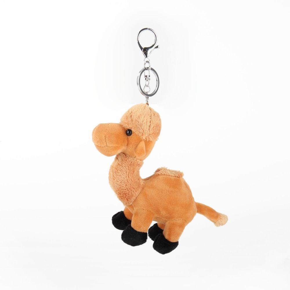 LANFY Móc Khóa Hình Lạc Đà Nhồi Bông Dễ Thương 15CM