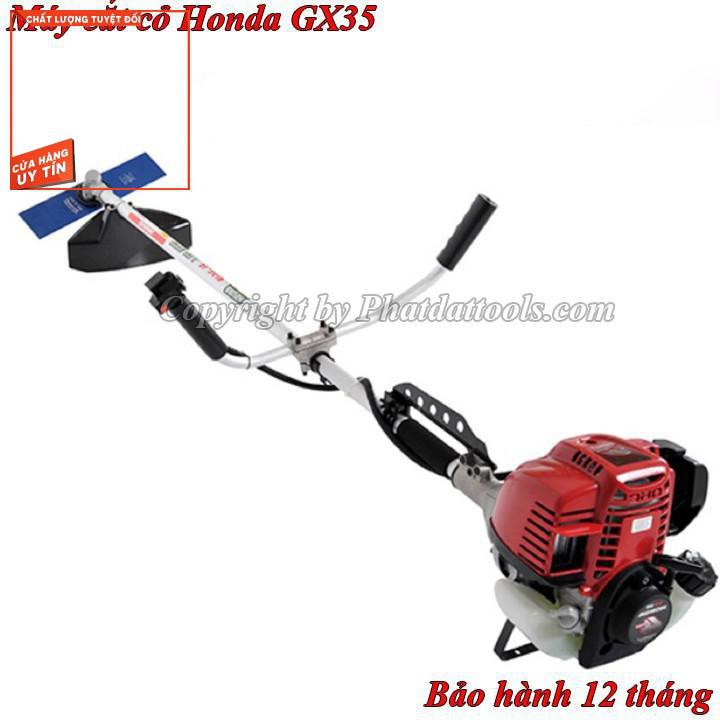 Máy cắt cỏ HonDa GX35-Động cơ 4 kỳ-Tiết kiệm nhiên liệu0