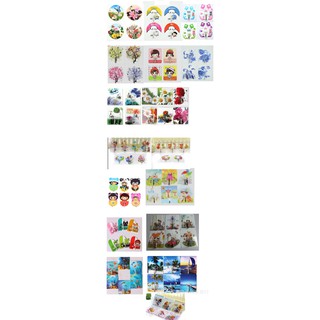 Combo 10 móc dán tường siêu dính hình kute