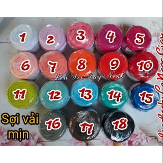 Sợi vải mịn cuộn 250g