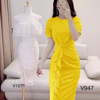 Đầm vải umi cao cấp