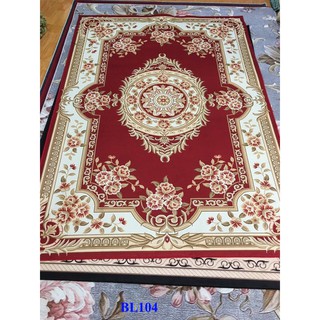 Thảm trải sàn Sofa trang trí phòng khách Bali in 3D Nhung nỉ lì cao cấp giá rẻ BL104