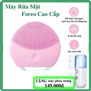 Máy Rửa Mặt Cao Cấp Rung Sóng Siêu Âm Sonic 4.0 Làm Sạch Sâu Da Mặt 8 Cấp Độ MRM68