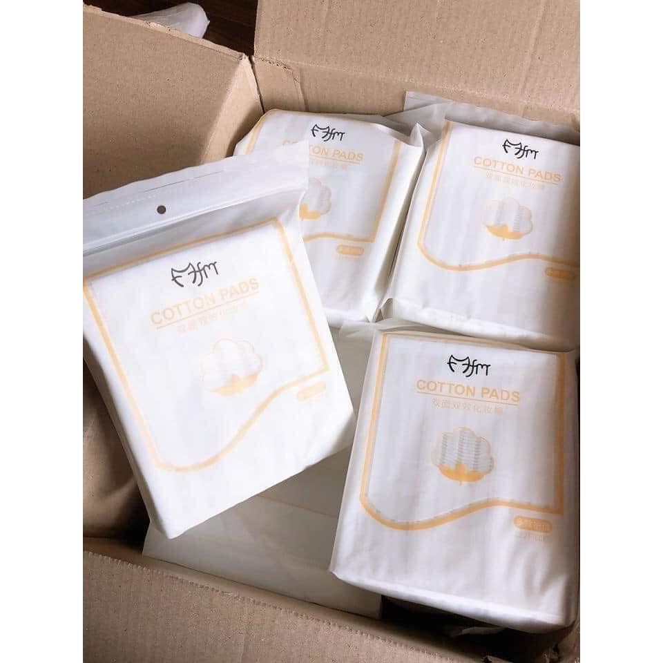 [Mã SRJULY1619 giảm 15K đơn 50K] Bông Tẩy Trang Cotton Pads 3 Lớp Túi 222 Miếng, Mã SP BTT001 | BigBuy360 - bigbuy360.vn