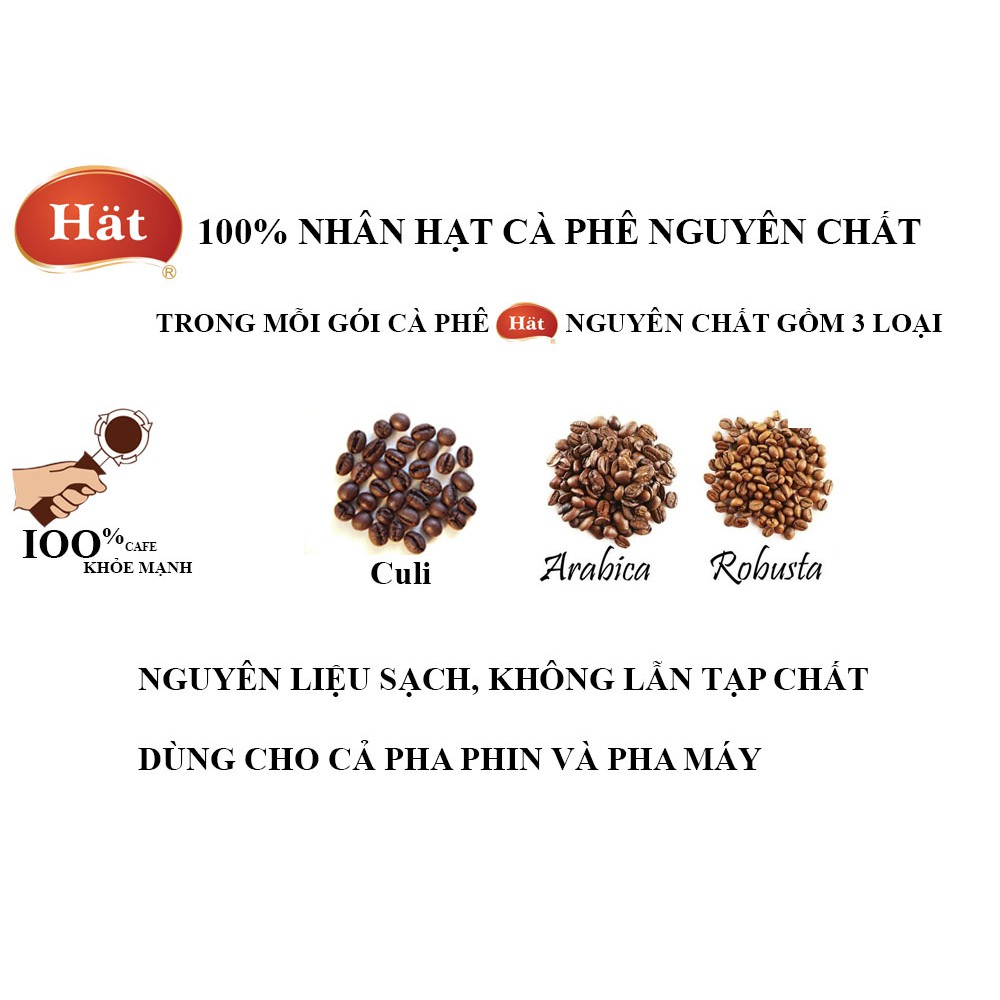 Combo 2 hộp thiếc House cà phê sạch rang xay nguyên chất Arabica,robusta,culi đậm đà, mạnh+tặng gói trà 100g