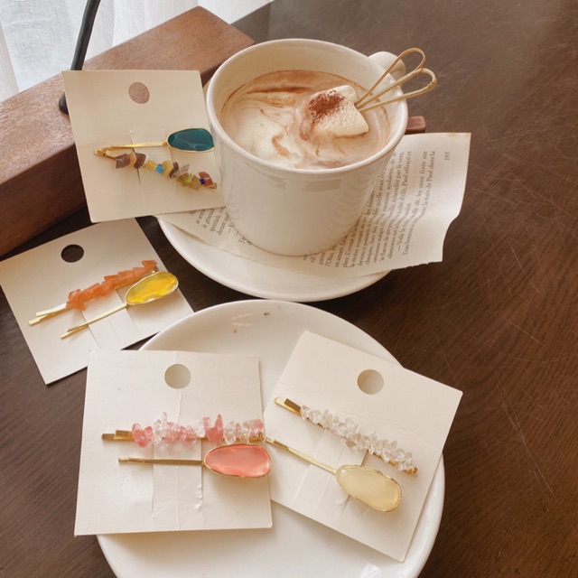 Set kẹp thạch nhiều màu