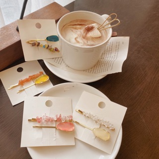 Set kẹp thạch nhiều màu