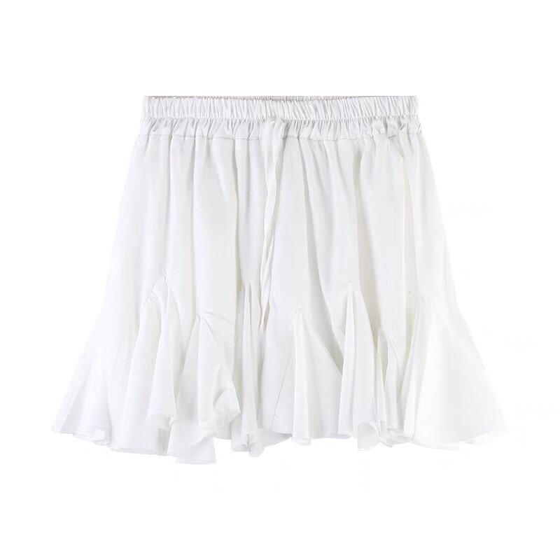 Chân váy ly bèo chữ A theo phong cách Uzang Hàn Quốc Mi Clothing | BigBuy360 - bigbuy360.vn