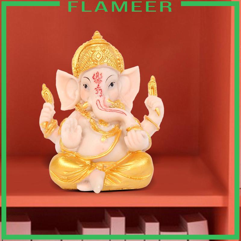 Mô Hình Tượng Voi Chúa Tể Tài Lộc Tài Lộc Ganesha Trang Trí Cửa Hàng