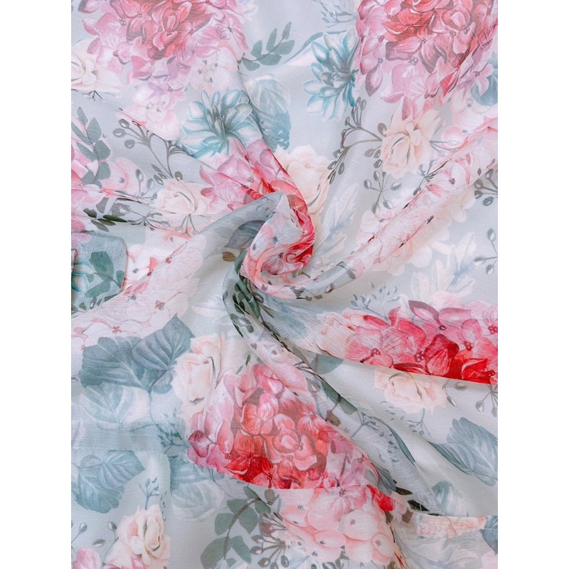 [Mã SKAMA06 giảm 8% tối đa 50K đơn 250K] Váy hoa cổ V đai eo | BigBuy360 - bigbuy360.vn