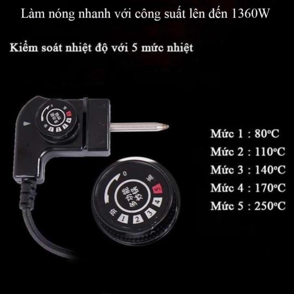 Nồi lẩu điện 2 ngăn đa năng chống dính cao cấp thế hệ mới siêu tiện lợi bảo hành 1 năm SUSU SALE SALE