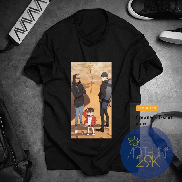 ALBUM 310 - ÁO THUN UNISEX CONAN ANIME