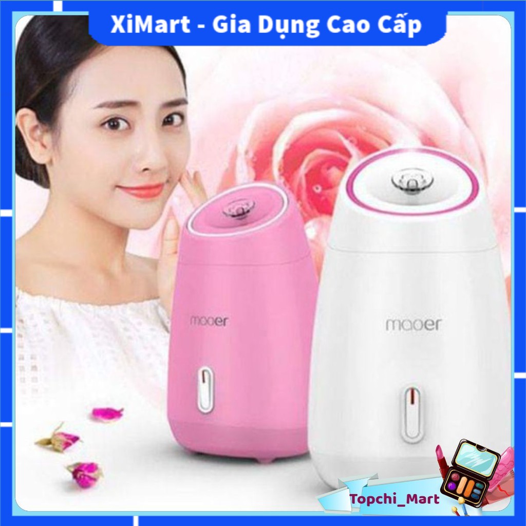 Máy xông hơi mặt thảo dược, hoa quả tự động cao cấp 2 in 1 chính hãng Maoer - Máy xông hơi mặt tại nhà - XiMart