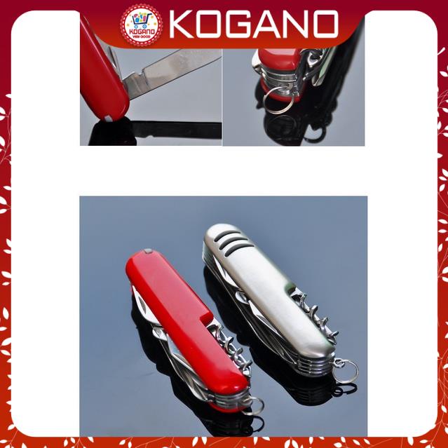 Dao đa năng KOGANO dụng cụ đa năng gia đình 11 món dao, kéo, vít, dũa,... sửa chữa tiện dụng HG-001297