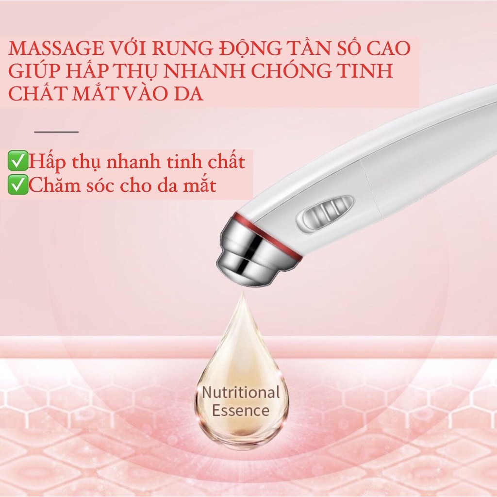 Hàng Sẵn - Kem mắt ốc sên + Máy massage mắt ( Hàng chuẩn)