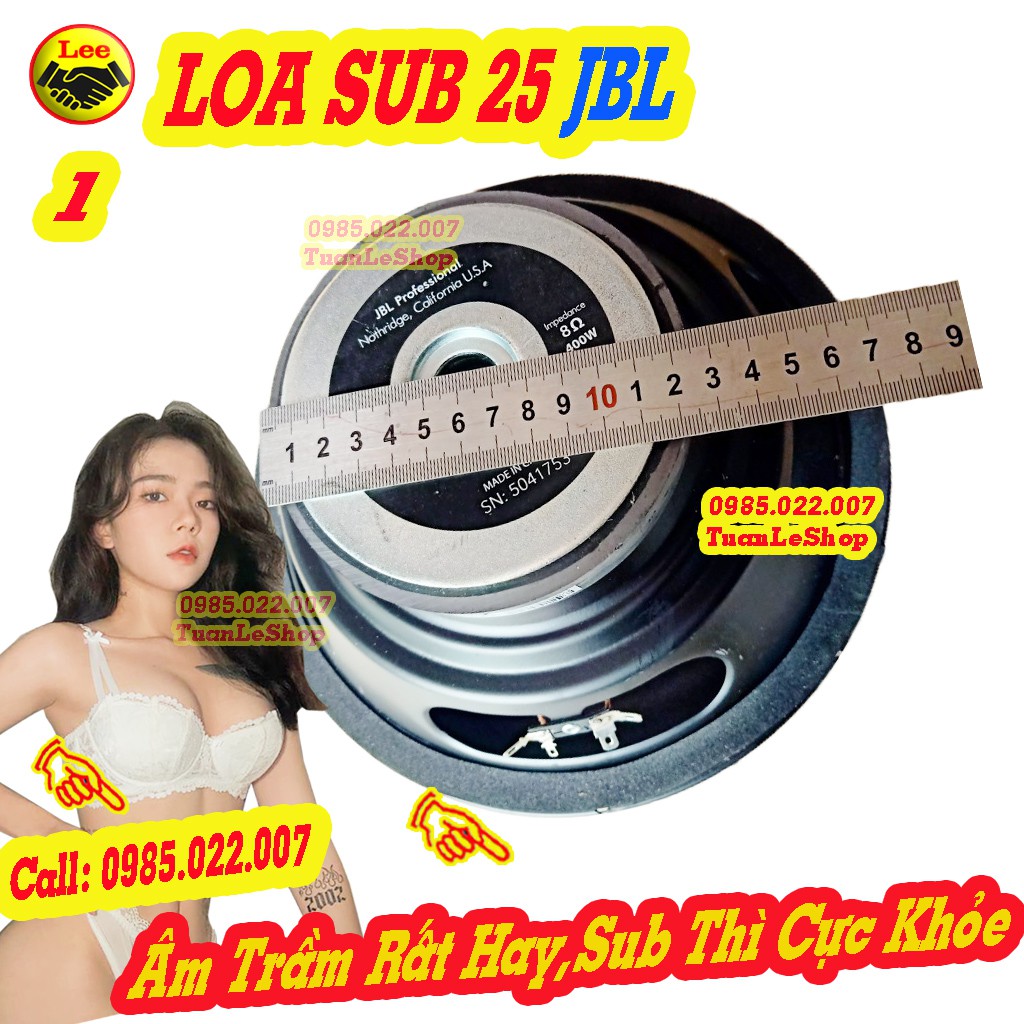 LOA SIÊU TRẦM 25 JB L GIÁ RẺ - LOA SUB 25
