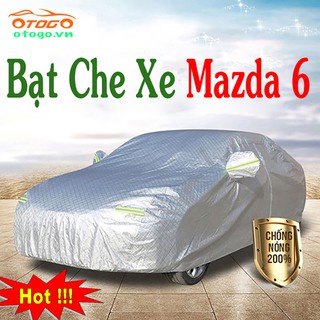 Bạt phủ xe hơi 3 lớp cho xe Mazda 6, bạt che ô tô