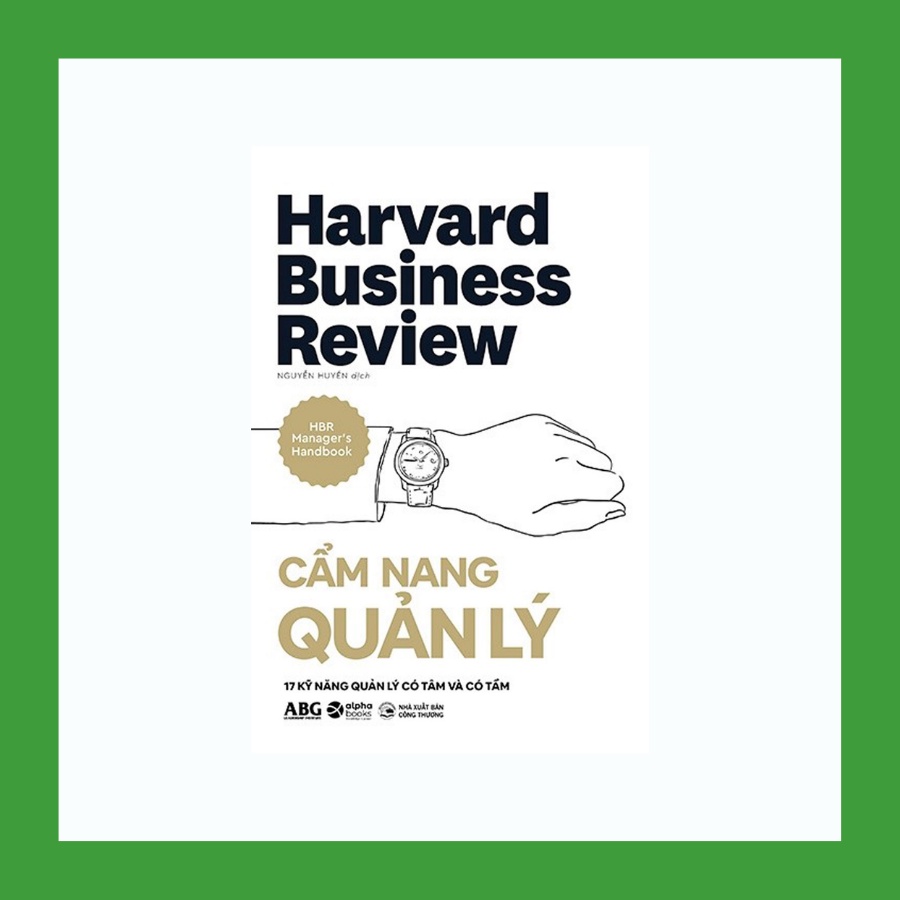 Sách - Cẩm Nang Quản Lý