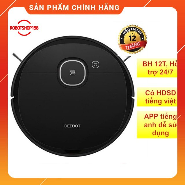 Robot hút bụi lau nhà Ecovacs Deebot T5 Hero(DX96)/ T5 Power(DX93) - Tặng tài khoản Ecovacs