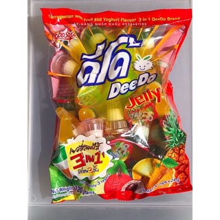 Thạch trái cây 3 trong 1 DEEDO Thái Lan 35k/ 1 gói 720g