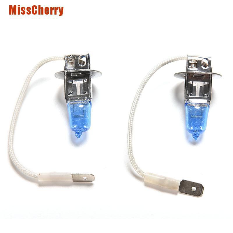 Bộ 2 Đèn Pha Phá Sương Mù Siêu Sáng H3 100w 12v Chuyên Dụng Cho Xe Hơi