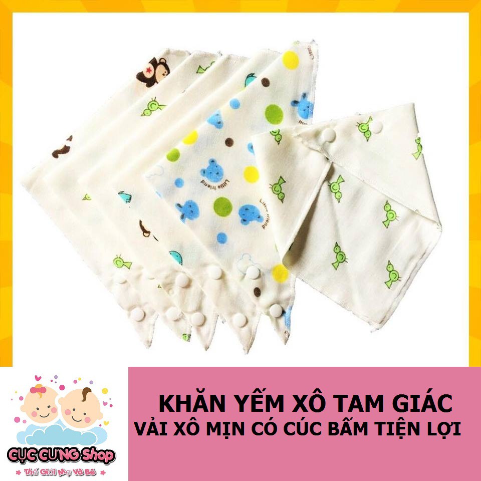 Yếm tam giác Cho Bé 0 - 4Tuổi