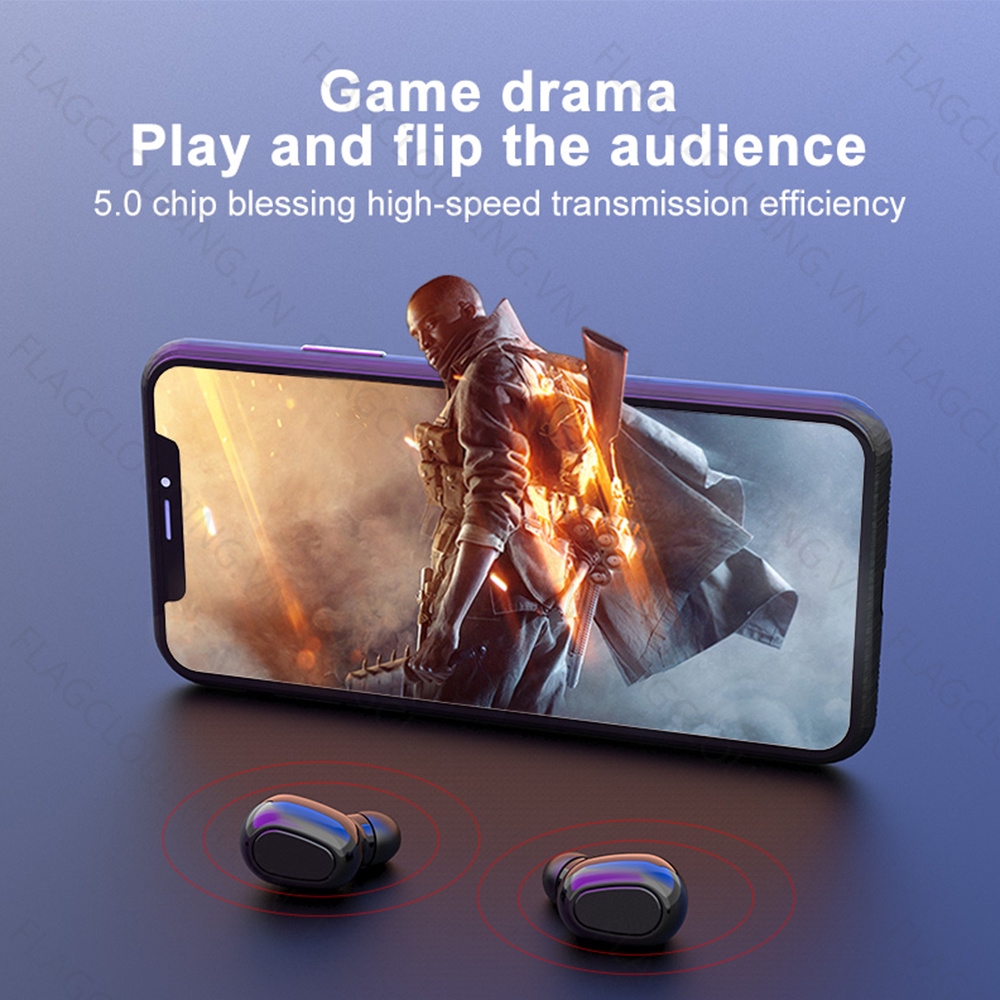 Tai Nghe Bluetooth Không Dây L21 5.0 Tws Cho Huawei Xiaomi Iphone Samsung | BigBuy360 - bigbuy360.vn
