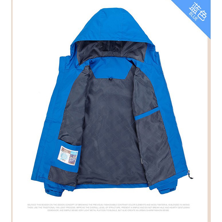 Áo Khoác The North Face Chống Thấm Nước Chắn Gió Thời Trang Mùa Đông Trekking