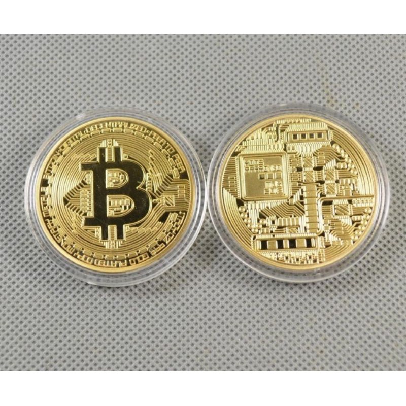 Đồng xu bitcoin quà lưu niệm tuyệt vời