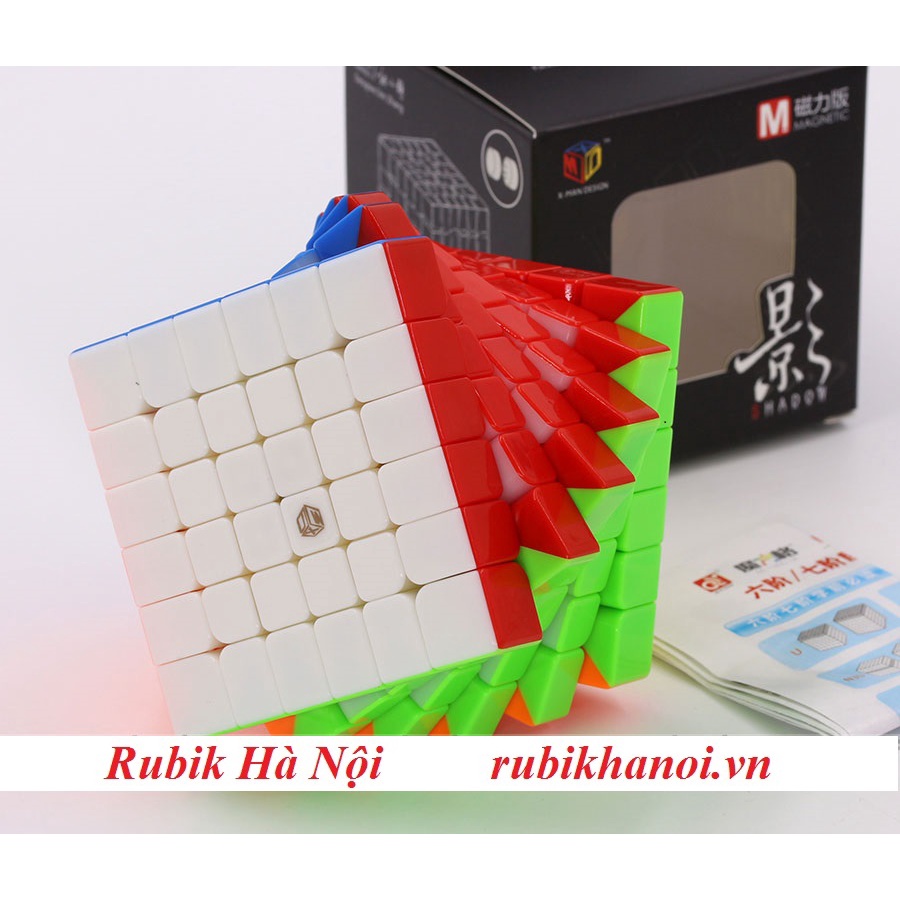Rubik 6x6. Qiyi Xman Shadown M Stickerless Có Nam Châm Cao Cấp