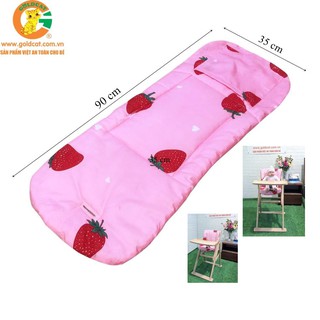 ĐỆM LÓT GHẾ ĂN DẶM CHO BÉ GOLDCAT- NHIỀU MÀU SẮC CHO BÉ