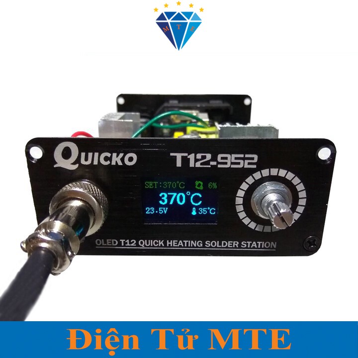 Trạm hàn T12 Quicko T12-952 màn hình OLED - Sử dụng điện 220v