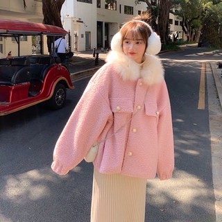 ODER ÁO KHOÁC DẠ CỔ LÔNG DÀY DẶN ULZZANG