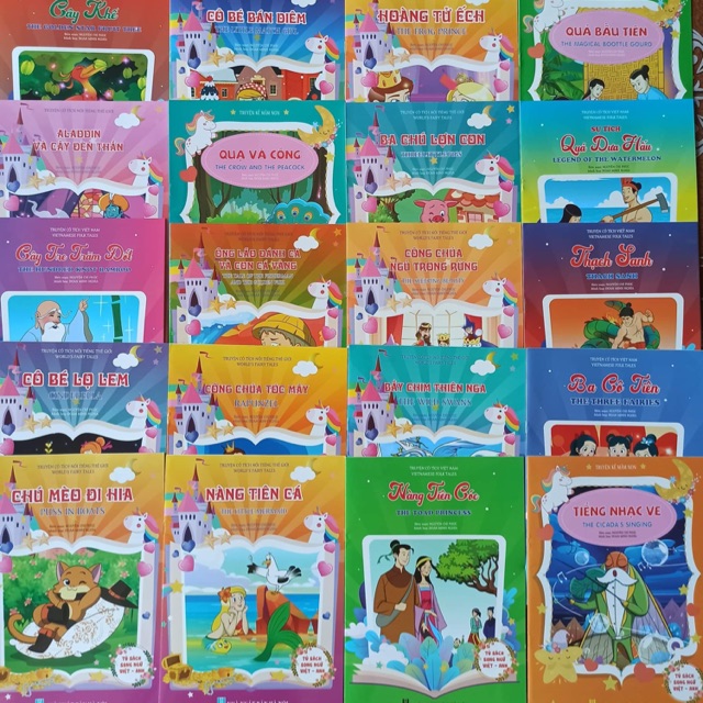  Combo 20 chủ đề song ngữ