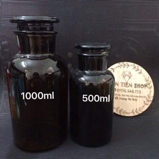 Lọ thuỷ tinh 500ml đựng chè