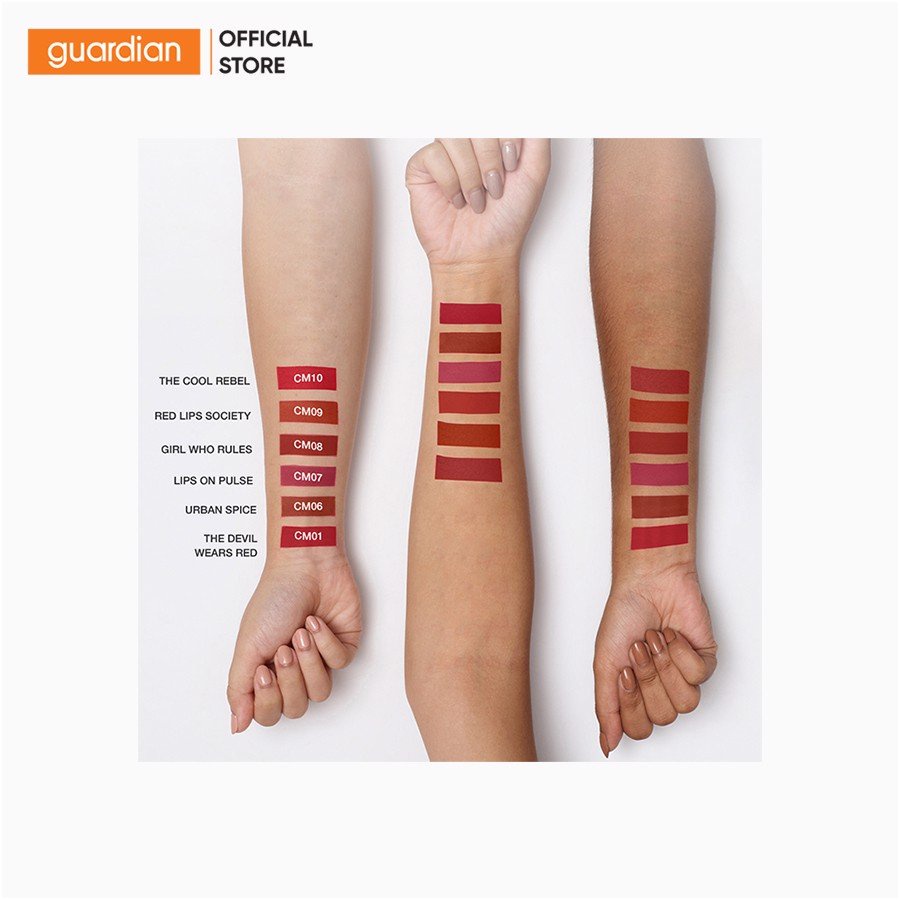 Son Kem Lì Maybelline Sensational Cushion Mattes CM10 The Cool Rebel Hồng Trà Sữa 6.4ml