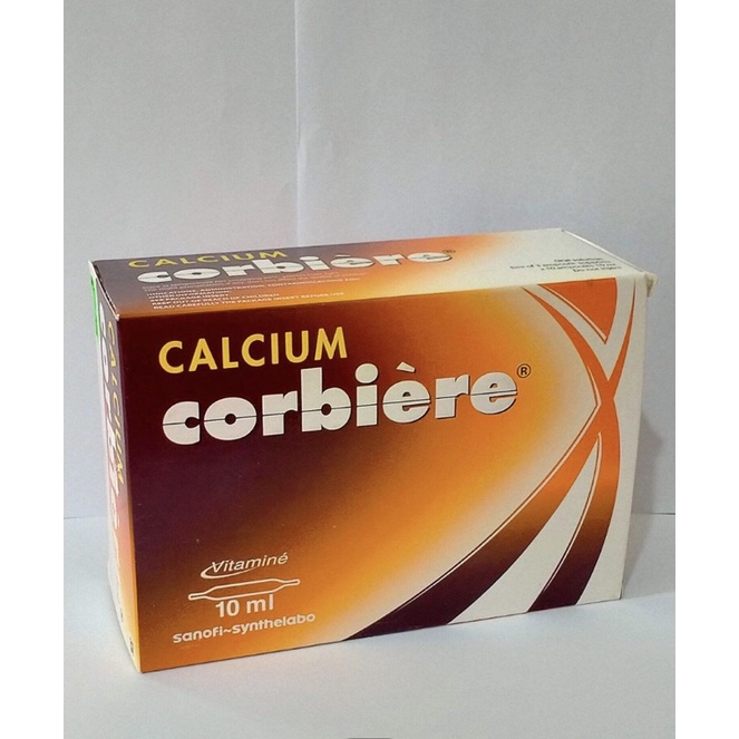 CALCIUM CORBIERE Hộp 30 Ổng mỗi ống 10 ml