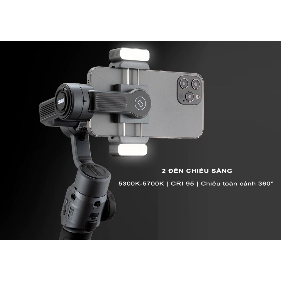 [Mã 154ELSALE2 giảm 7% đơn 300K] Gimbal chống rung Zhiyun SMOOTH 5