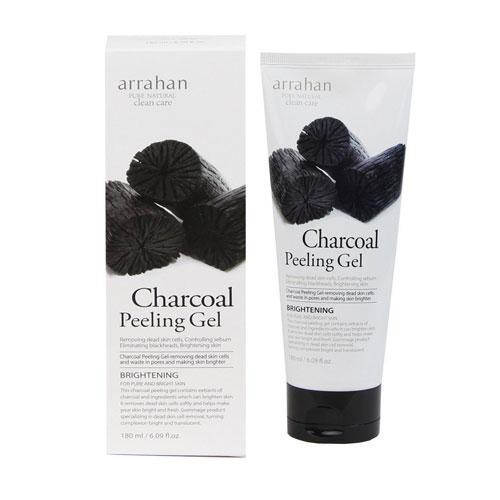 Tẩy Tế Bào Chết Chiết Xuất Từ Than Hoạt Tính ARRAHAN CHARCOAL PEELING GEL (180ml) - Hàn Quốc Chính Hãng